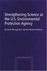 Strengthening Science at the US Environmental Protection Agency