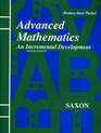 Advanced Mathematics An Incremental Development Homeschool Packet