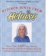 Kitchen Hints From Heloise More Than 1527 TimeSaving MoneySaving and WorkSaving Hints for Cooking Cleaning Shopping and Storing