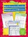 Math Practice Puzzles Multiplication and Division