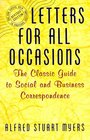 Letters for All Occasions The Classic Guide to Social and Business Correspondence