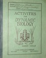 ACTIVITIES FOR DYNAMIC BIOLOGY from 1933