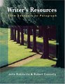 Writer's Resources  From Sentence to Paragraph