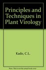 Principles and Techniques in Plant Virology