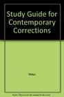Study Guide for Contemporary Corrections