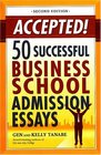 Accepted 50 Successful Business School Admission Essays