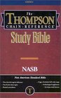 Thompson Chain-reference Study Bible: New American Standard Bible, Burgundy