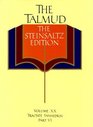 The Talmud The Steinsaltz Edition Volume 20  Tractate Sanhedrin Part VI
