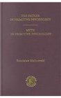 The Father in Primitive Psychology / Myth in Primitive Psychology Volume Five Bronislaw Malinowski Selected Works