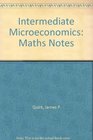 Intermediate Microeconomics Maths Notes
