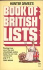 Book of British lists