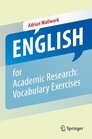 English for Academic Research Vocabulary Exercises