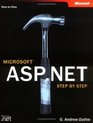 Microsoft ASPNET Step by Step