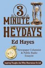 3Minute Heydays Inspiring Thoughts and Witty Observations on Life