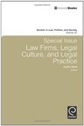 Special Issue Vol 52 Law Firms Legal Culture and Legal Practice