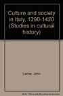 Culture and society in Italy 12901420