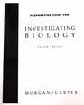 Investigating Biology Preparation Guide Fourth Edition