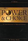 Power and Choice An Introduction to Political Science