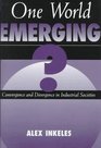 One World Emerging Convergence And Divergence In Industrial Societies