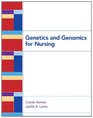 Genetics and Genomics for Nursing