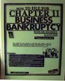 How to File for Chapter 11 Business Bankruptcy With or Without a Lawyer
