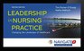 Navigate 2 Advantage Access For Leadership In Nursing Practice Changing the Landscape of Healthcare