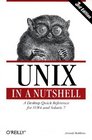 Unix in a Nutshell A Desktop Quick Reference for SVR4 and Solaris 7