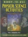 ReadytoUse Physical Science Activities for Grades 512