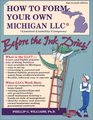 How to Form Your Own Michigan LLC  Before the Ink Dries Second Edition