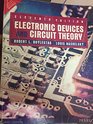 Electronic Devices Circuit Theory
