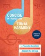 Concise Introduction to Tonal Harmony Preview Edition