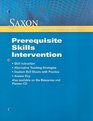 SX HS 1e Nlen Prerequisite Skill Interv
