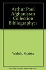 Arthur Paul Afghanistan Collection Bibliography Pashto and Dari Titles