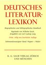 Deutsches LiteraturLexikon Biographisches und bibliographisches Handbuch
