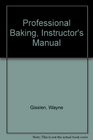 Instr Manual T/A Professional Baking