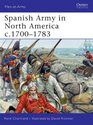 Spanish Army in North America c17001783