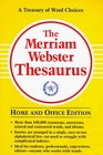 The MerriamWebster Thesaurus