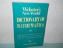 Webster's New World Dictionary of Mathematics