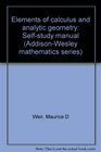 Elements of calculus and analytic geometry Selfstudy manual