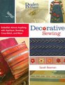 Decorative Sewing How to Embellish Almost Anything with Applique Beading CrossStitch and More