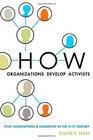 How Organizations Develop Activists Civic Associations and Leadership in the 21st Century
