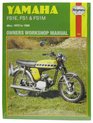 Yamaha FS1E FS1M and FS1 197290 Owner's Workshop Manual