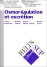 Osmorgulation et excrtion chez les vertbrs