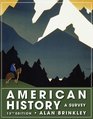 American History A Survey 13th Edition