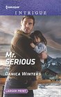 Mr. Serious (Mystery Christmas, Bk 2) (Harlequin Intrigue, No 1741) (Larger Print)