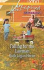 Falling for the Lawman (Kirkwood Lake, Bk 2) (Love Inspired, No 802) (Larger Print)
