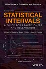 Statistical Intervals A Guide for Practitioners