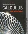 Single Variable Calculus Early Transcendentals  CalcPortal and WebAssign 1 Semester Access Code