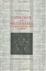 Catalogue of Watermarks in Italian Printed Maps ca 15401600