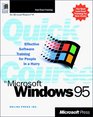 Quick Course in Microsoft Windows 95
